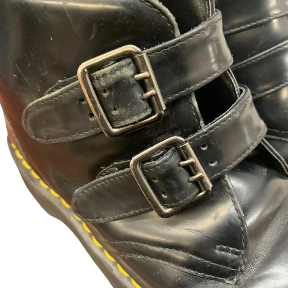 Dr. Martens Black Devon‎ Platform Boots SZ 9 US L